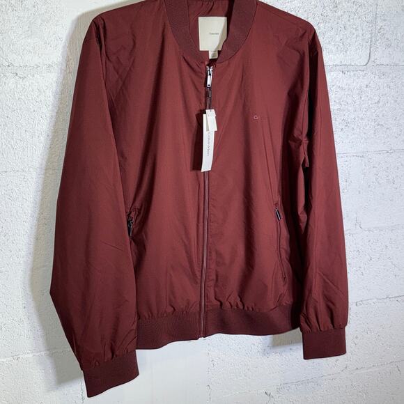 Calvin Klein Other - Calvin Klein Men's Matte Bomber Jacket - Rusted root XXL $129